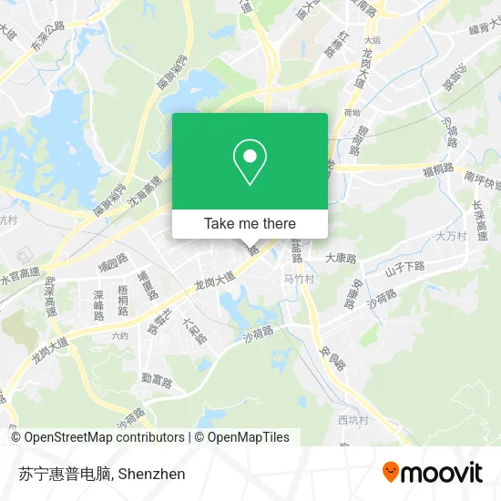 苏宁惠普电脑 map