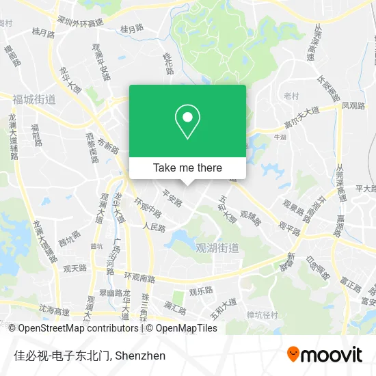 佳必视-电子东北门 map