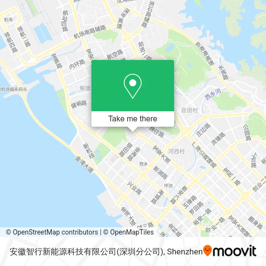 安徽智行新能源科技有限公司(深圳分公司) map