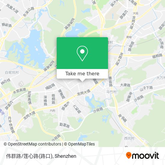 伟群路/莲心路(路口) map