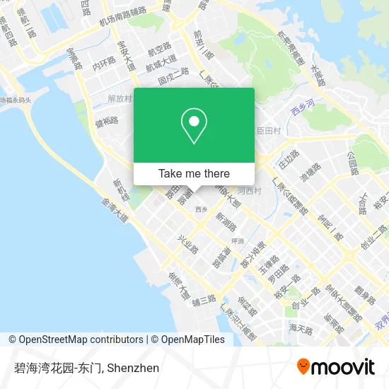 碧海湾花园-东门 map