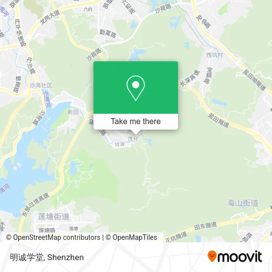 明诚学堂 map