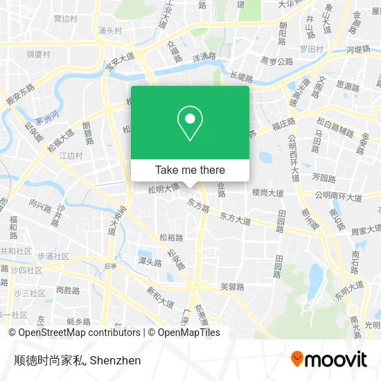 顺德时尚家私 map