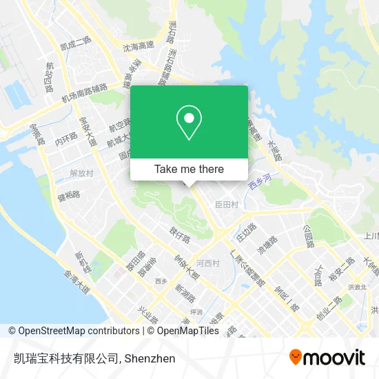 凯瑞宝科技有限公司 map