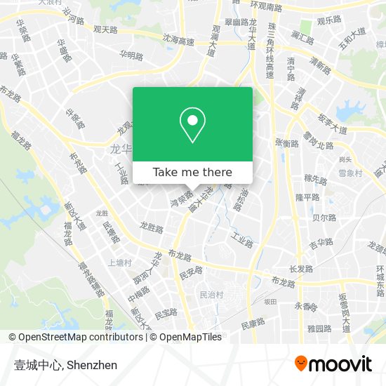 壹城中心 map