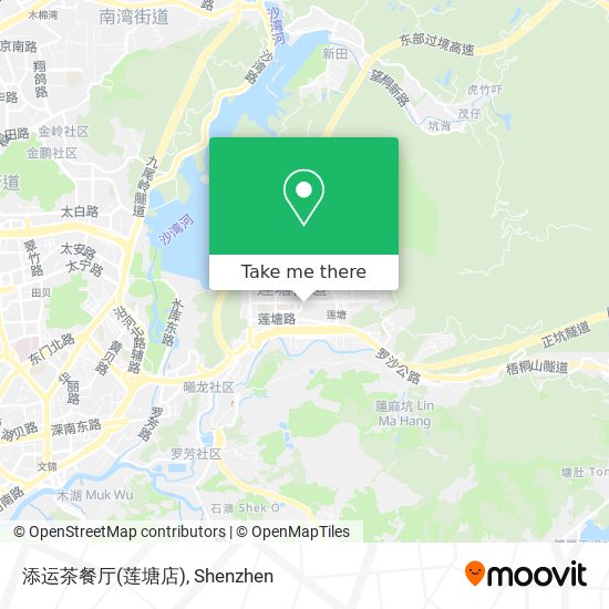 添运茶餐厅(莲塘店) map