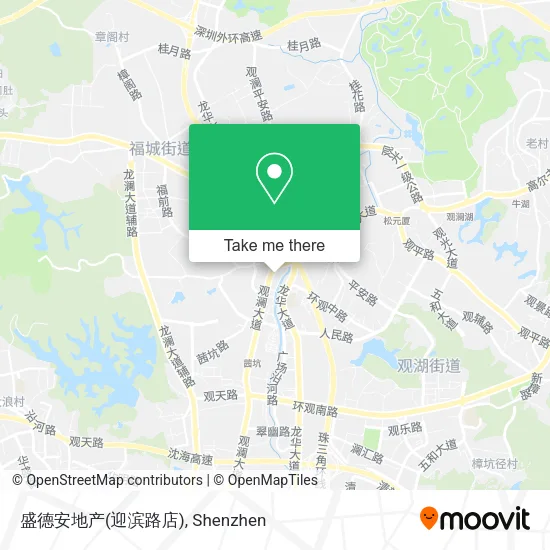 盛德安地产(迎滨路店) map