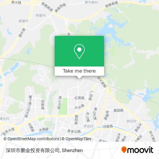 深圳市鹏金投资有限公司 map