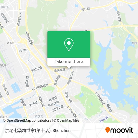 洪老七汤粉世家(第十店) map