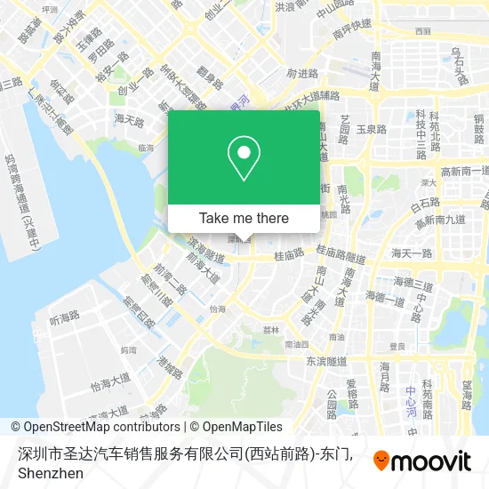 深圳市圣达汽车销售服务有限公司(西站前路)-东门 map