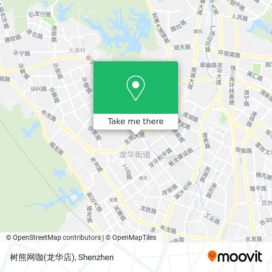 树熊网咖(龙华店) map