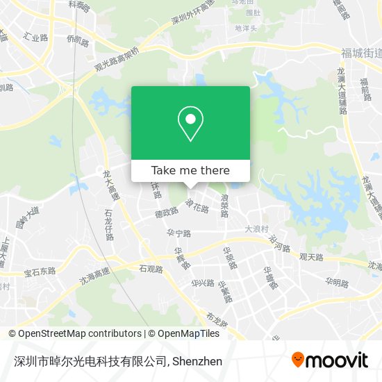 深圳市晫尔光电科技有限公司 map