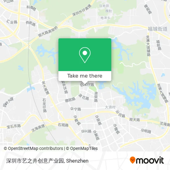 深圳市艺之卉创意产业园 map