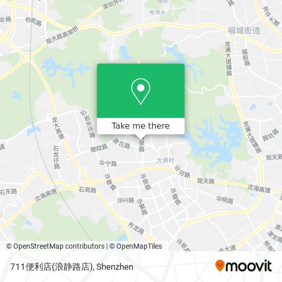 711便利店(浪静路店) map