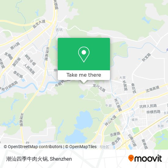 潮汕四季牛肉火锅 map