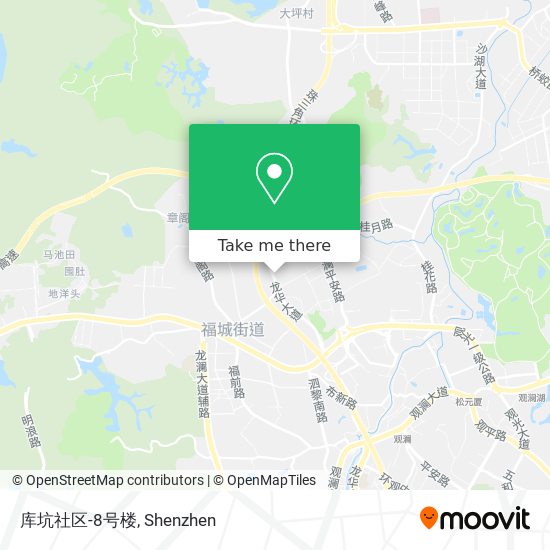 库坑社区-8号楼 map