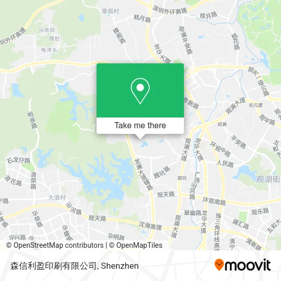 森信利盈印刷有限公司 map