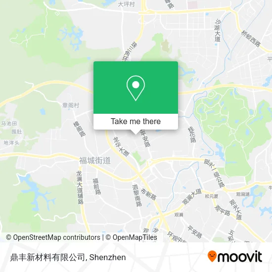 鼎丰新材料有限公司 map