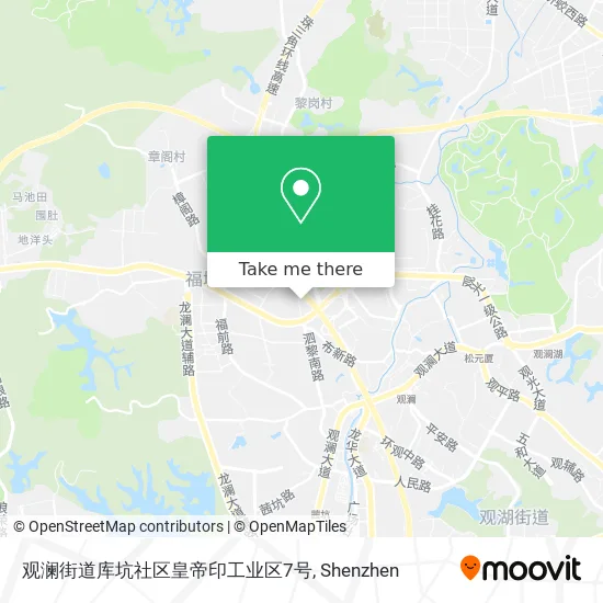 观澜街道库坑社区皇帝印工业区7号 map