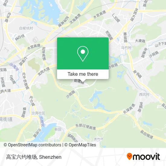 高宝六约堆场 map