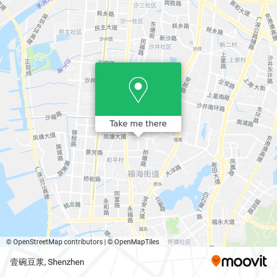 壹碗豆浆 map