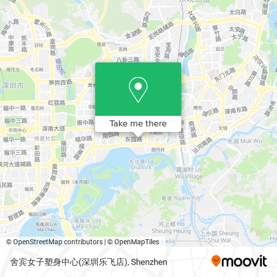 舍宾女子塑身中心(深圳乐飞店) map