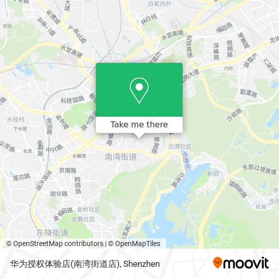 华为授权体验店(南湾街道店) map