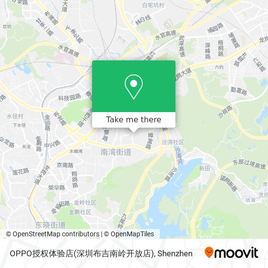 OPPO授权体验店(深圳布吉南岭开放店) map