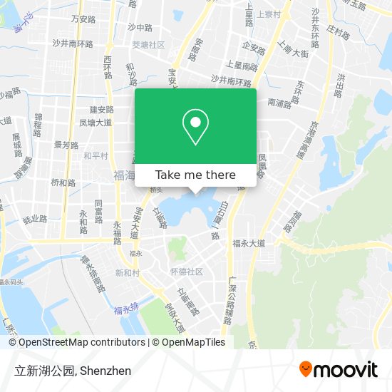 立新湖公园 map