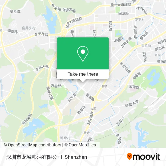 深圳市龙城粮油有限公司 map