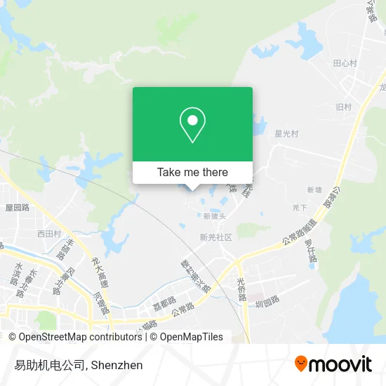 易助机电公司 map