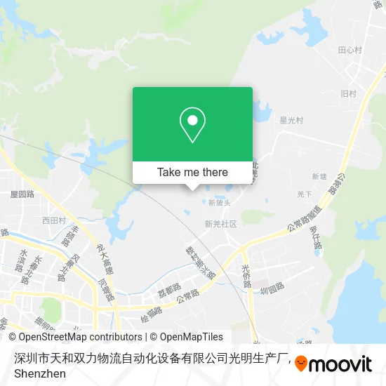 深圳市天和双力物流自动化设备有限公司光明生产厂 map