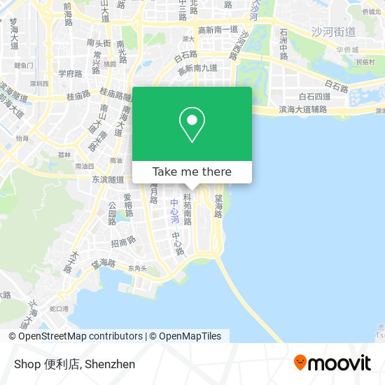 Shop 便利店 map