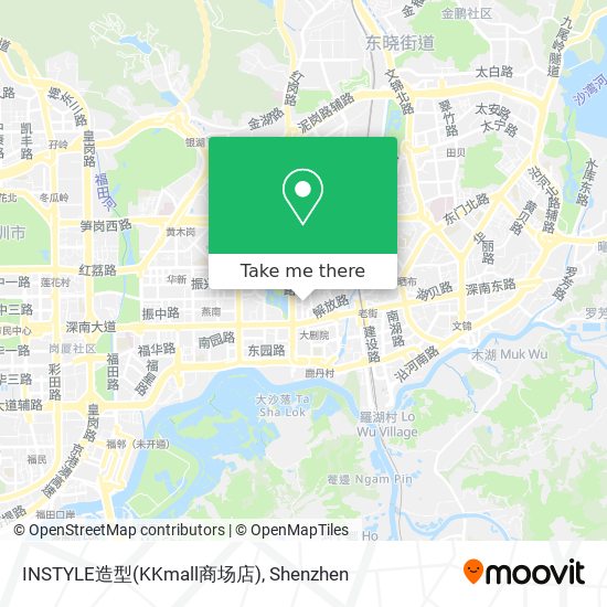 INSTYLE造型(KKmall商场店) map