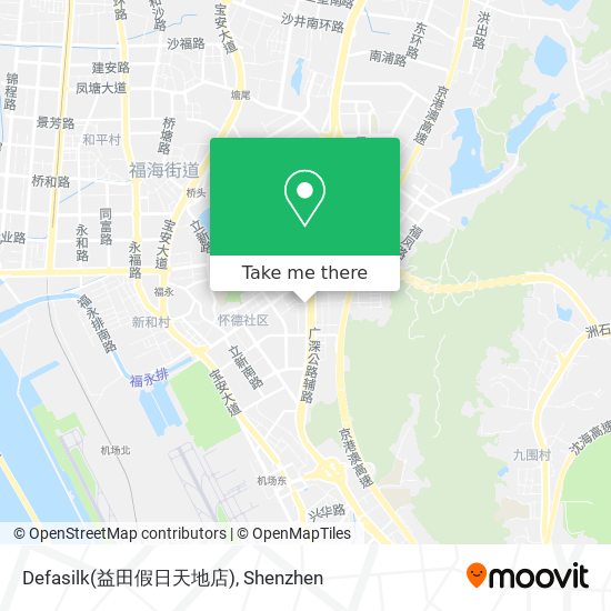 Defasilk(益田假日天地店) map