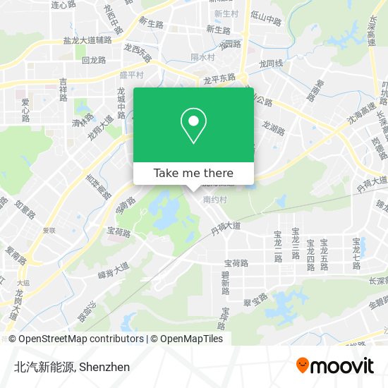 北汽新能源 map