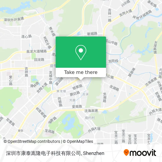 深圳市康泰嵩隆电子科技有限公司 map