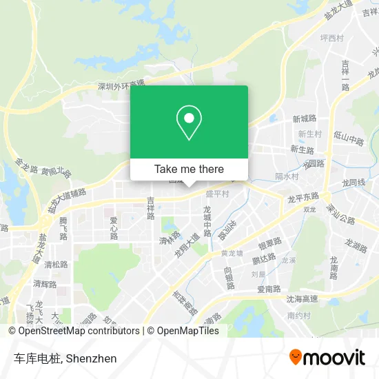 车库电桩 map