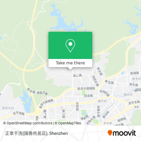 正章干洗(国香尚居店) map