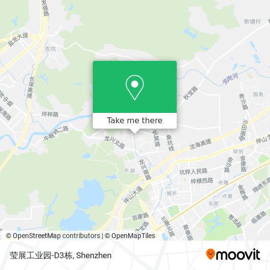 莹展工业园-D3栋 map