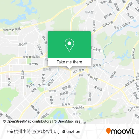 正宗杭州小笼包(罗瑞合街店) map