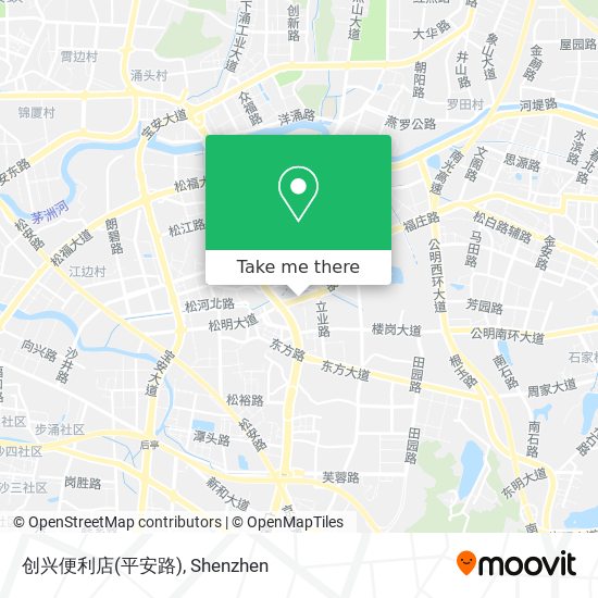 创兴便利店(平安路) map
