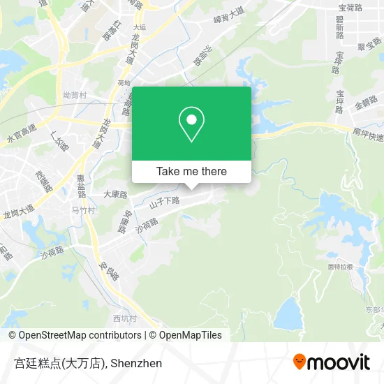 宫廷糕点(大万店) map