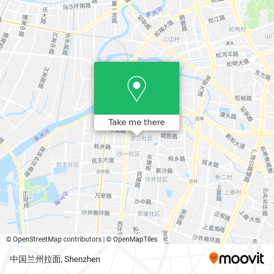 中国兰州拉面 map