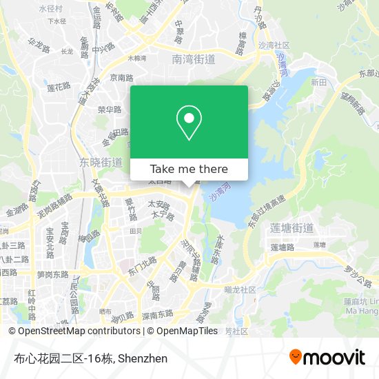 布心花园二区-16栋 map