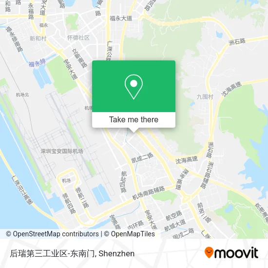 后瑞第三工业区-东南门 map