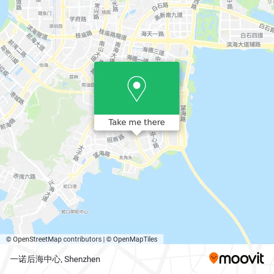 一诺后海中心 map