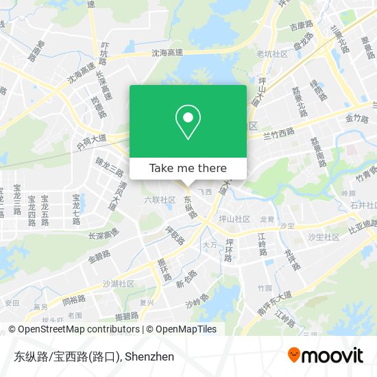 东纵路/宝西路(路口) map