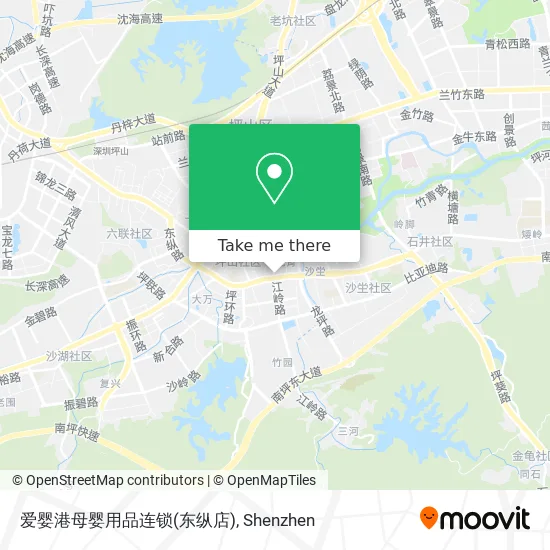 爱婴港母婴用品连锁(东纵店) map