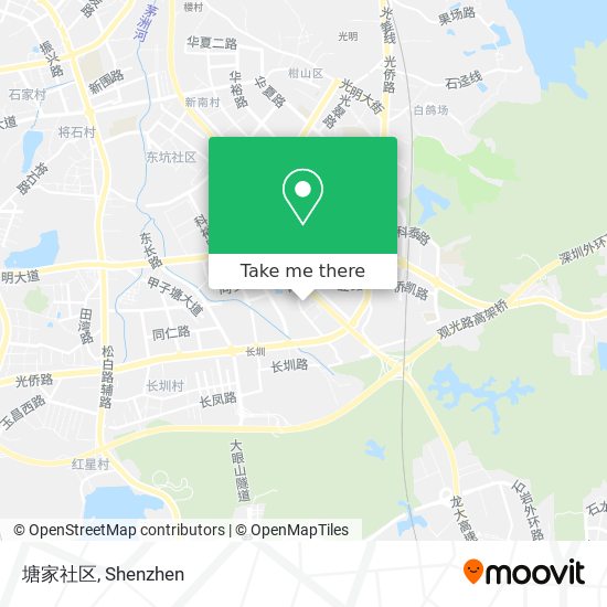 塘家社区 map